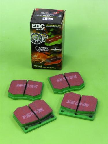 EBC 02+ Chrysler Grand Voyager (European Made) Greenstuff Front Brake Pads